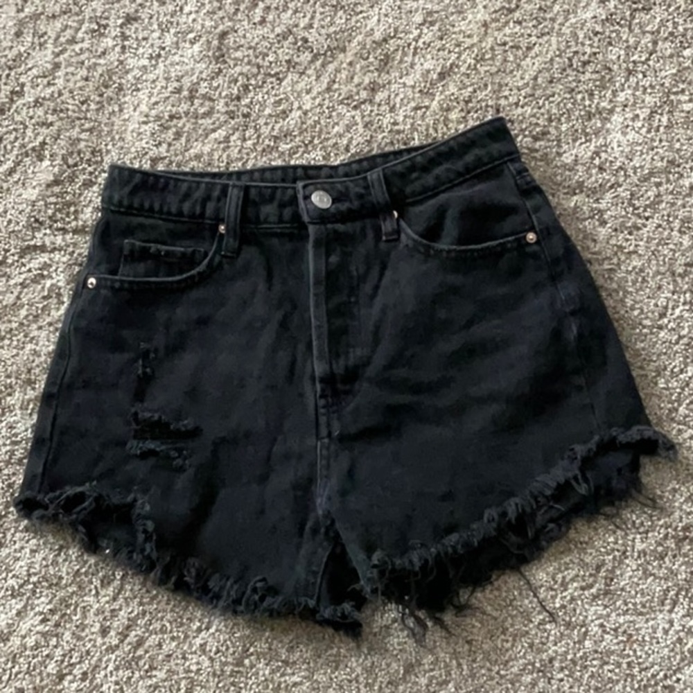 wild fable™️ black high rise shorts.